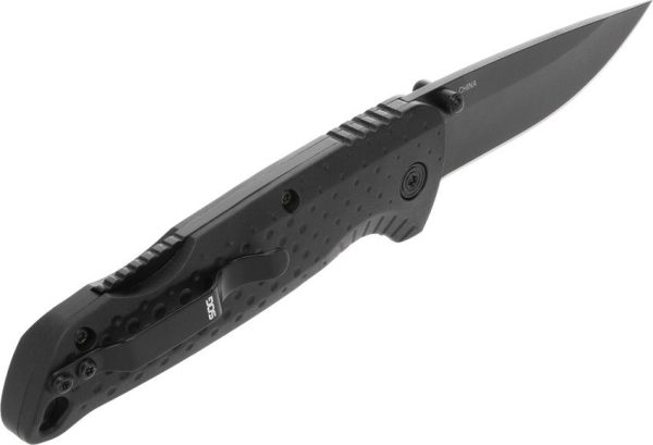 SOG Adventure Lockback - Black
