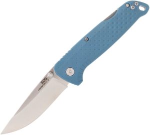 SOG Adventure Lockback Blue Glass Filled Nylon