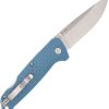 SOG Adventure Lockback Blue Glass Filled Nylon