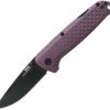 SOG Adventure Lockback Purple PVD Coated Blade