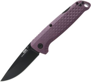 SOG Adventure Lockback Purple PVD Coated Blade