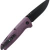 SOG Adventure Lockback Purple PVD Coated Blade
