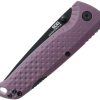 SOG Adventure Lockback Purple PVD Coated Blade