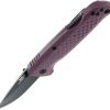 SOG Adventure Lockback Purple PVD Coated Blade