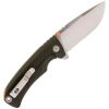 SOG Tellus Framelock 3.5" 440 Stainless Green Folding Knife