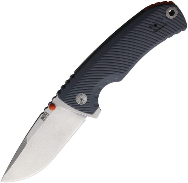 SOG Tellus FLK Framelock Folding Knife 3.5" 440 Stainless Wolf Gray