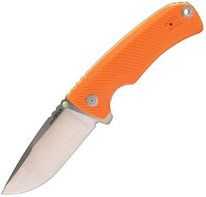 SOG Tellus FLK Folding Knife 3.75" 440 Stainless Orange Handle