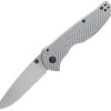 SOG Flash Framelock Stonewash Stainless