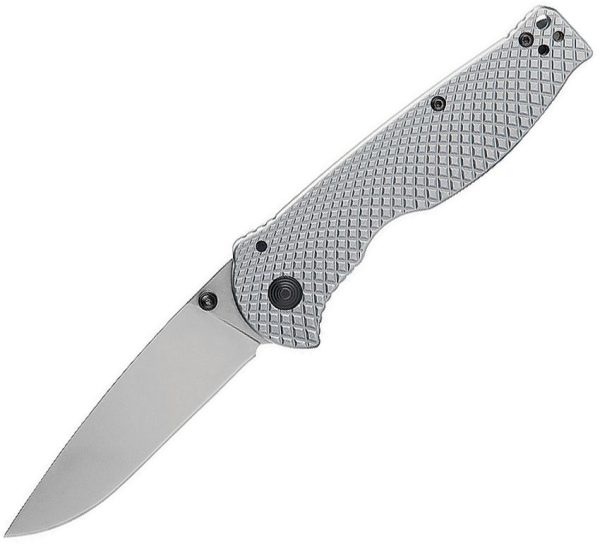 SOG Flash Framelock Stonewash Stainless