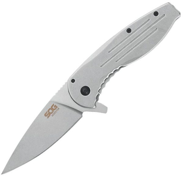 SOG Aegis Framelock 3.25" Stonewash 8Cr13MoV Folding Knife