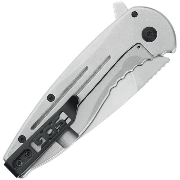 SOG Aegis Framelock 3.25" Stonewash 8Cr13MoV Folding Knife