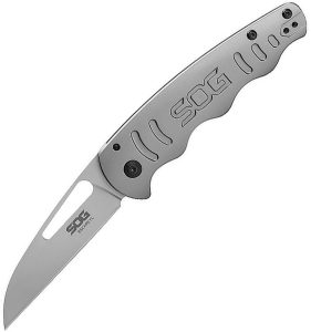 SOG Escape FL Linerlock Wharncliffe Bead Blast