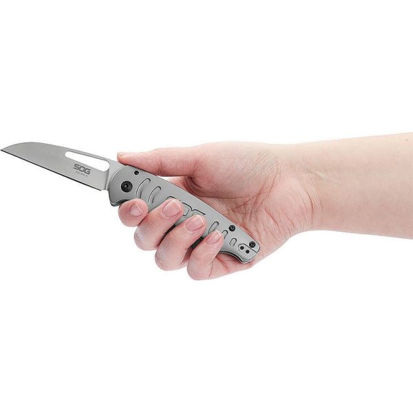 SOG Escape FL Linerlock Wharncliffe Bead Blast