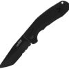 SOG Auto Sog-Tac AU-XR Tanto Serrated Black