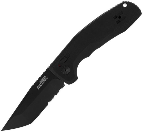 SOG Auto Sog-Tac AU-XR Tanto Serrated Black