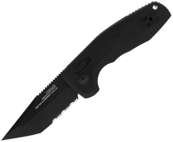 SOG Sog-Tac Com Tanto Serrated D2 Black