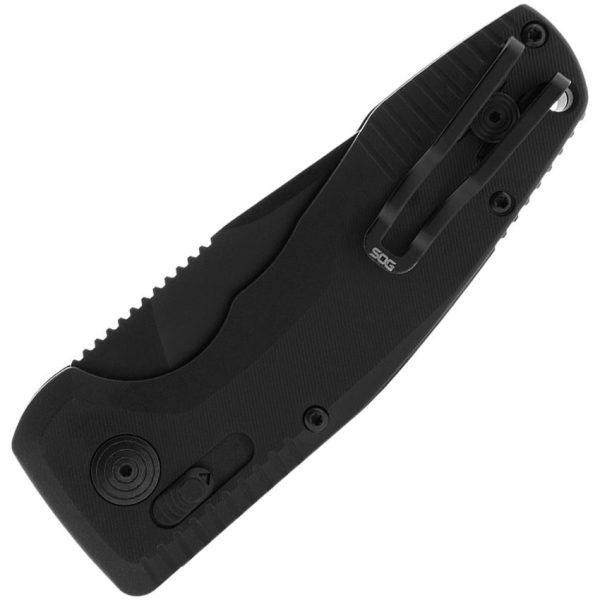 SOG Sog-Tac Com Tanto Serrated D2 Black