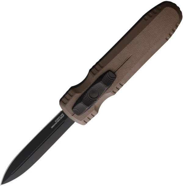 SOG Auto Pentagon OTF Spear S35VN FDE