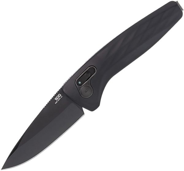 SOG Auto One-Zero XR Lock Black CPM S35VN