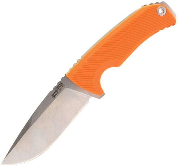 SOG Tellus FX Fixed Blade Knife - Orange GRN Handle