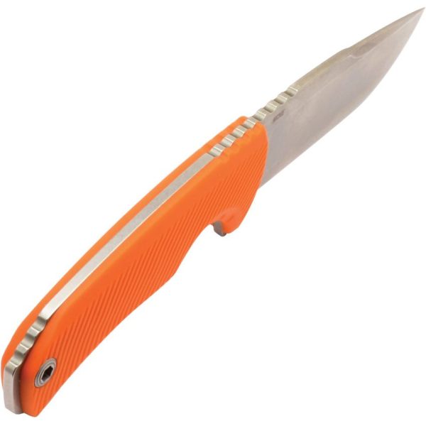 SOG Tellus FX Fixed Blade Knife - Orange GRN Handle