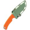 SOG Tellus FX Fixed Blade Knife - Orange GRN Handle