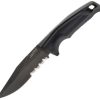 SOG Recondo FX Partially Serrated Fixed Blade - Black