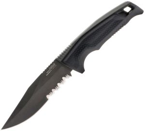 SOG Recondo FX Partially Serrated Fixed Blade - Black
