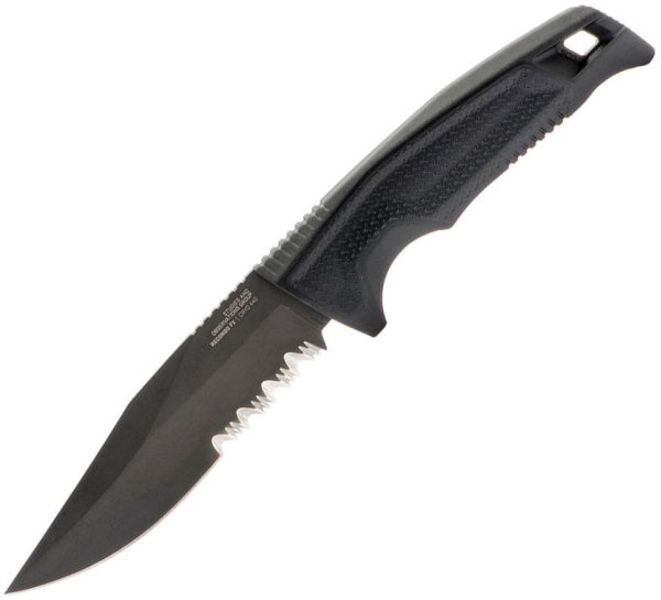 SOG Recondo FX Partially Serrated Fixed Blade - Black