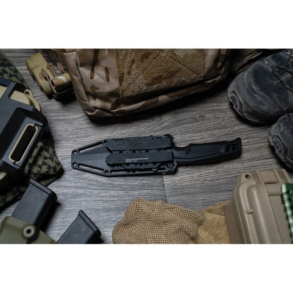 SOG Recondo FX Partially Serrated Fixed Blade - Black