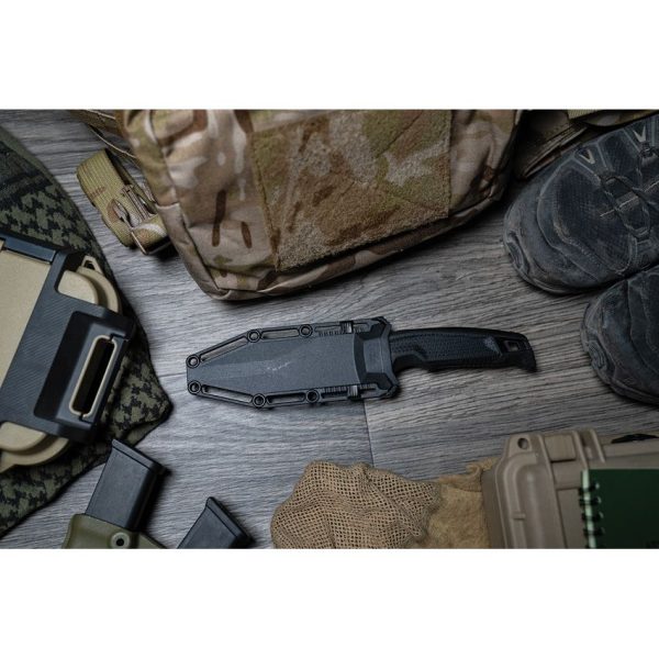 SOG Recondo FX Partially Serrated Fixed Blade - Black