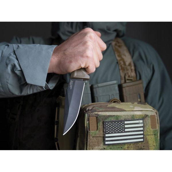 SOG Recondo Fx FDE Fixed Blade Knife 440C Stainless Steel