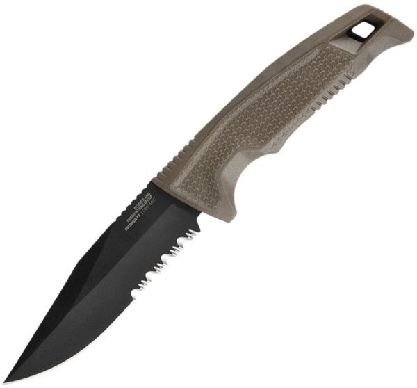 SOG Recondo FX FDE Fixed Blade Knife 440C Serrated Tactical