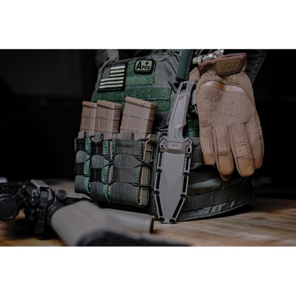 SOG Recondo FX FDE Fixed Blade Knife 440C Serrated Tactical