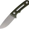 SOG Provider FX Fixed Blade CPM S35VN Green G10 Kydex
