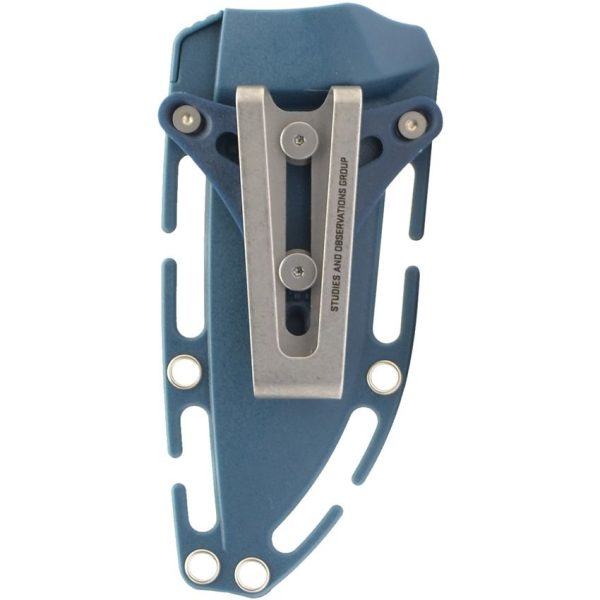 SOG Aegis FX Fixed Blade - Acid Yellow and Indigo