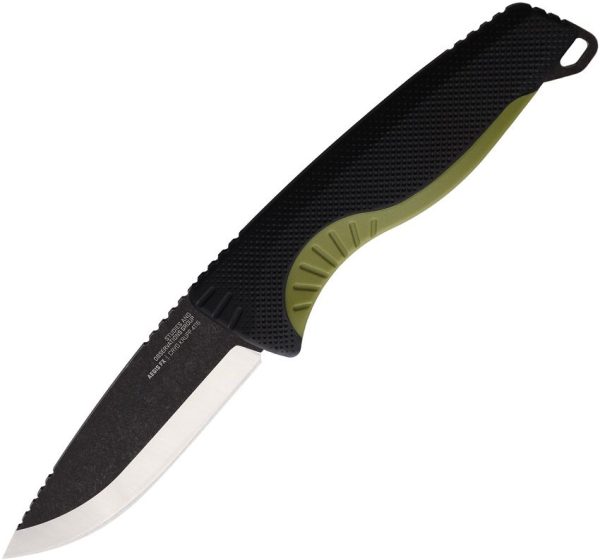 SOG Aegis FX Drop Point Fixed Blade - Green