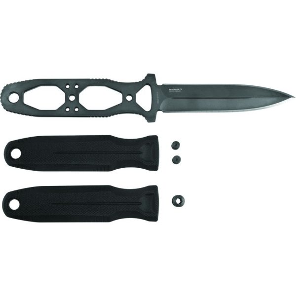 SOG Pentagon FX Covert Fixed Blade S35VN Black G10