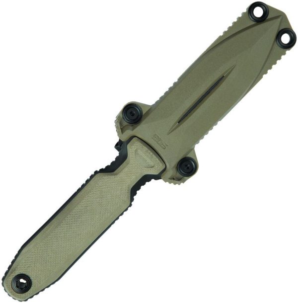 SOG Pentagon FX Covert Folding Knife S35VN Black Blade G10