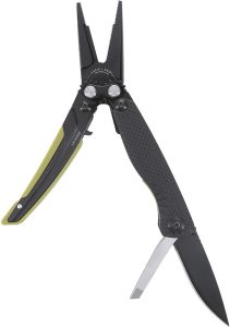 SOG Aegis Multi-Tool Black Moss GRN Handle 5-in-1