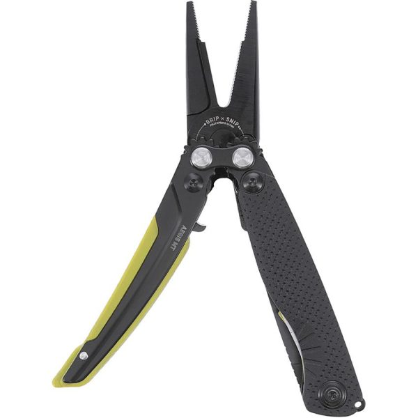 SOG Aegis Multi-Tool Black Moss GRN Handle 5-in-1