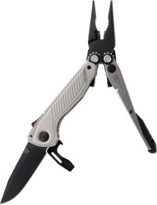 SOG Flash MT Multi Tool Silver Aluminum Folding Knife Pliers