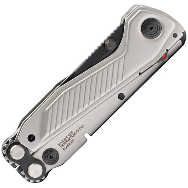 SOG Flash MT Multi Tool Silver Aluminum Folding Knife Pliers