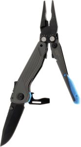 SOG Flash MT Multi Tool Cyan Aluminum Assisted Blade