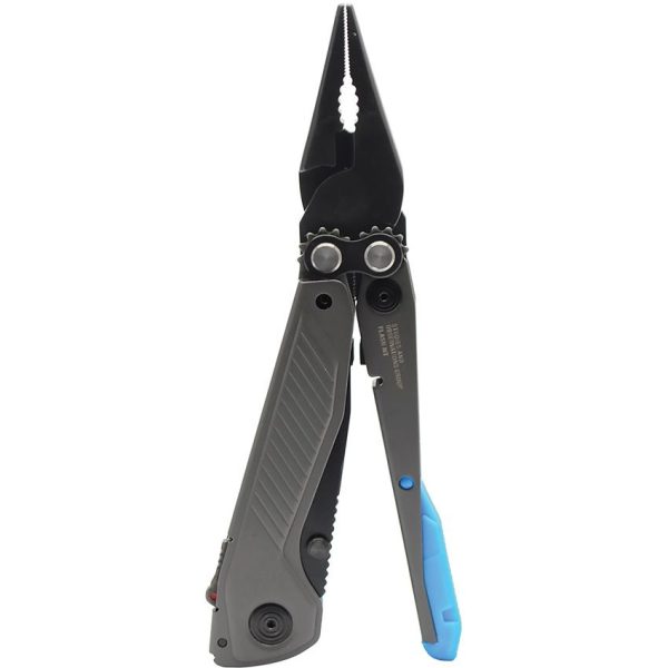 SOG Flash MT Multi Tool Cyan Aluminum Assisted Blade