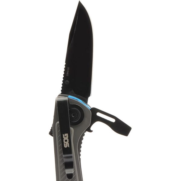 SOG Flash MT Multi Tool Cyan Aluminum Assisted Blade