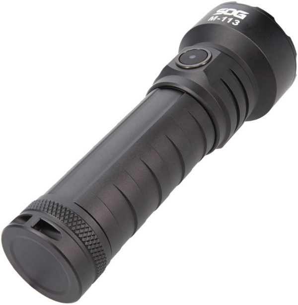 SOG M113 Flashlight 4000L Rechargeable Tactical Black EDC