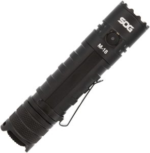 SOG M-18 Flashlight 1900 Lumens Rechargeable Tactical Black