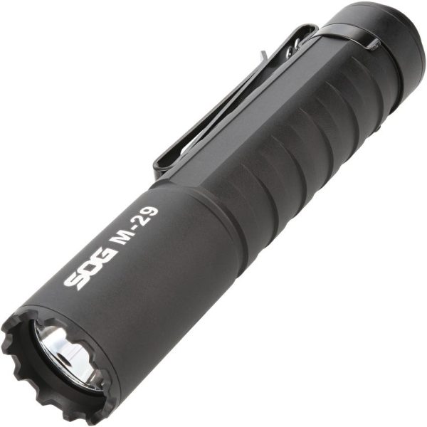 SOG M29 Flashlight 2000L Tactical LED Black Rechargeable