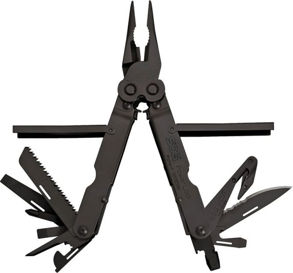 SOGB63NCP.jpg SOG EOD PowerLock Black Multi Tool Pliers Knife Stainless